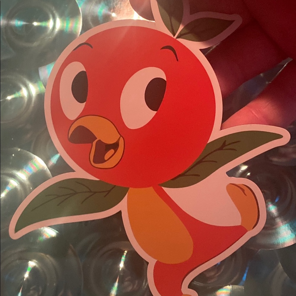 ORANGE BIRD DISNEY MAGNET BRAND NEW 4x5 MINT !!